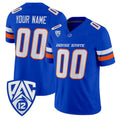 Custom B.State Broncos Royal 2026 Vapor Limited Stitched American College Jersey