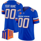 Custom B.State Broncos Royal 2026 Vapor Limited Stitched American College Jersey