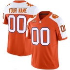 Custom C.Tigers White Orange 2026 Vapor Limited Stitched American College Jersey