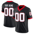 Custom G.Bulldogs Black Alternate Game Stitched American College Jersey