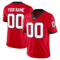 Custom G.Bulldogs Red Game Stitched American College Jersey