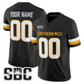 Custom G.Eagles Black Vapor Limited Stitched American College Jersey
