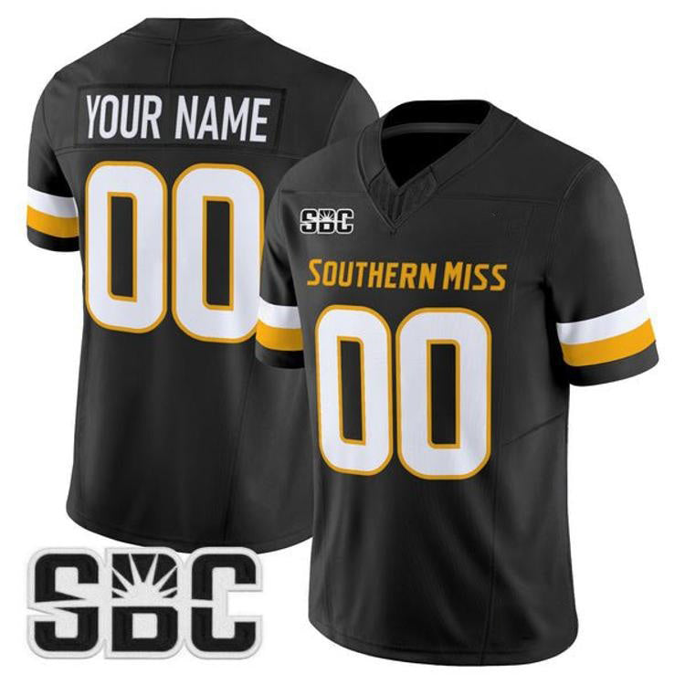 Custom G.Eagles Black Vapor Limited Stitched American College Jersey