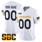 Custom G.Eagles White Vapor Limited Stitched American College Jersey