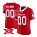 Custom H.Cougars Red Vapor Limited Stitched American College Jersey