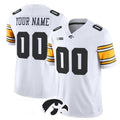 Custom I.Hawkeyes White 2026 Vapor Limited Stitched American College Jersey