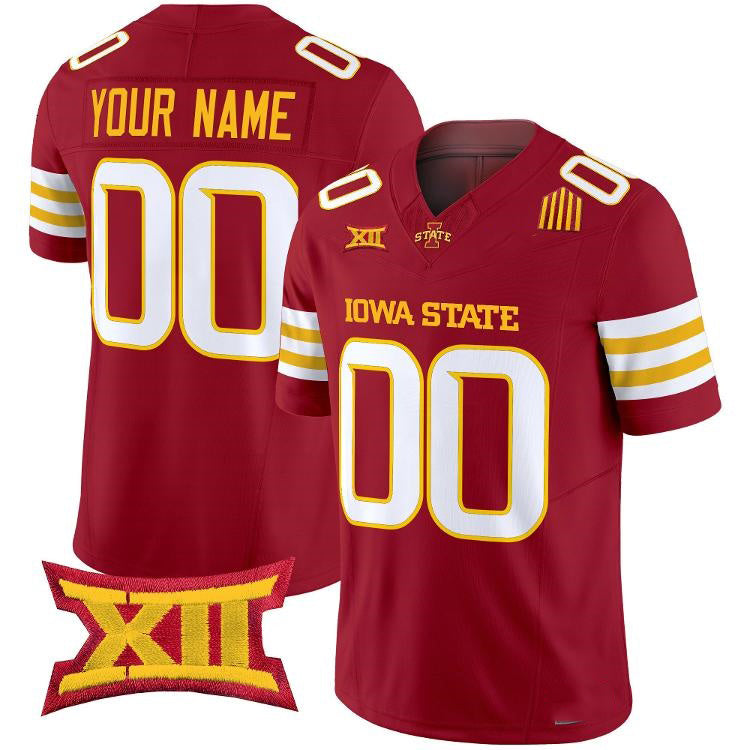 Custom I.State Cyclones Cardinal Limited Stitched American College Jersey