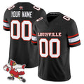 Custom L.Cardinals Black 1980s Throwback Limited Stitched American College Jersey