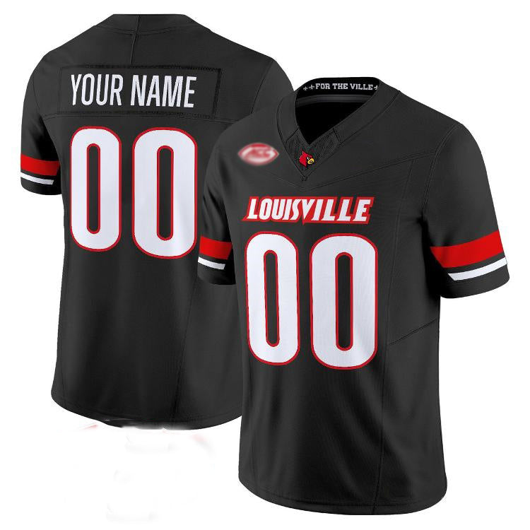 Custom L.Cardinals Black Vapor Limited Stitched American College Jersey