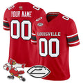 Custom L.Cardinals Red 1980s Throwback Limited Stitched American College Jersey