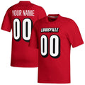Custom L.Cardinals Red Replica Stitched American College Jersey