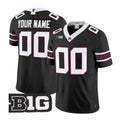Custom M.Golden Gophers Black Stitched American College Jersey