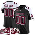 Custom M.Grizzlies Active Player Black Alternate 2025 F.U.S.E. Big Sky Patch Vapor Limited V1 Stitched American College Jersey