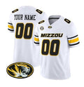 Custom M.Tigers ACTIVE PLAYER White F.U.S.E. Vapor Limited Stitched American College Jersey