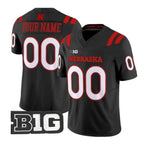 Custom N.Cornhuskers ACTIVE PLAYER Black 2026 F.U.S.E. Vapor Limited Stitched American College Jersey