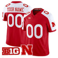 Custom N.Cornhuskers White Red Alter Limited Stitched American College Jersey