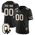 Custom O.State Buckeyes Black 2025 Vapor Limited Stitched American College Jersey
