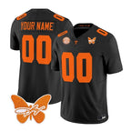 Custom T.Volunteers Black 2026 Vapor All Stitched American College Jersey