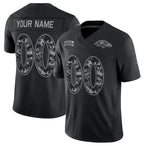 Custom B.Ravens Active Player Black Crouser F.U.S.E. 2026 Salute to Service Limited Stitched Jersey