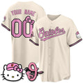 Custom Baltimore Orioles Cream Crouser Meow KT Vapor Premier Limited Stitched Jersey