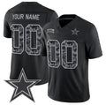 Custom D.Cowboys Active Player Black Crouser F.U.S.E. 2026 Salute to Service Limited Stitched Jersey