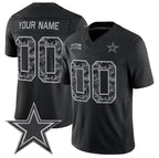 Custom D.Cowboys Active Player Black Crouser F.U.S.E. 2026 Salute to Service Limited Stitched Jersey