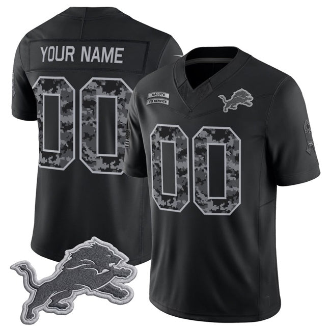 Custom GB.Packers Active Player Black Crouser F.U.S.E. 2026 Salute to Service Limited Stitched Jersey