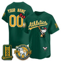 Custom Oakland Athletics Green Crouser Meow KT 2026 Vapor Limited Stitched Jersey
