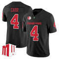 F.State Bulldogs #4 Derek Carr Balck 2026 Vapor Patch Limited Stitched American College Jersey