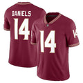 F.State Seminoles #14 Ashton Daniels Garnet Game Stitched American College Jersey