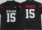 IN.Hoosiers #15 Fernando Mendoza Black F.U.S.E. Stitched American College Jersey