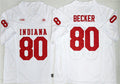 IN.Hoosiers #80 Charlie Becker White 2026 F.U.S.E. Stitched American College Jersey