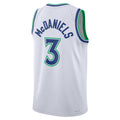 M.Timberwolves #3 Jaden McDaniels White Association Edition Swingman Basketball Jersey