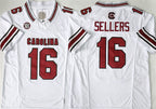 S.Carolina Fighting Gamecocks #16 LaNorris Sellers White 2026 F.U.S.E. Stitched American College Jersey