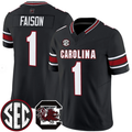 S.Carolina Fighting Gamecocks #1 Rahsul Falson Black 2026 F.U.S.E. Stitched American College Jersey