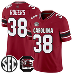 S.Carolina Fighting Gamecocks #38 George Rogers Garnet 2026 F.U.S.E. Stitched American College Jersey