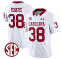 S.Carolina Fighting Gamecocks #38 George Rogers White F.U.S.E. Stitched American College Jersey