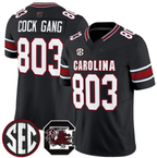 S.Carolina Fighting Gamecocks #803 Cock Gang Black 2026 F.U.S.E. Stitched American College Jersey