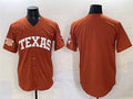T.Longhorns Blank Orange 2025 Softball National Champions Stitched American College Jersey