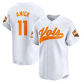 T.Volunteers #11 Billy Amick White 2024 Champions Vapor Limited Stitched American College Jersey