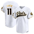 T.Volunteers #11 Billy Amick White Gold 2024 Champions Vapor Limited Stitched American College Jersey