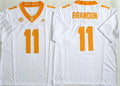 T.Volunteers #11 Faizon Brandon White 2026 F.U.S.E. Stitched American College Jersey
