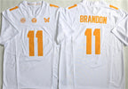 T.Volunteers #11 Faizon Brandon White F.U.S.E. Stitched American College Jersey