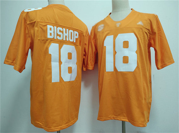 T.Volunteers #18 Desean Bishop Orange 2026 Stitched American College Jersey