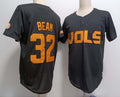 T.Volunteers #32 Drew Beam Black Pullover Cooperstown Stitched American College Jersey