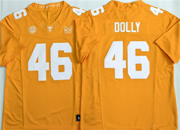 T.Volunteers #46 Dolly Parton Orange 2026 F.U.S.E. Stitched American College Jersey