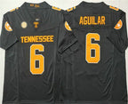 T.Volunteers #6 Joey Aguilar Anthracite F.U.S.E. Stitched American College Jersey