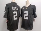 V.Commodores #2 Diego Pavia Black F.U.S.E. Stitched American College Jersey