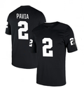 V.Commodores #2 Diego Pavia Black Game Stitched American College Jersey