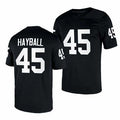 V.Commodores #45 Matthew Hayball Black Game Stitched American College Jersey
